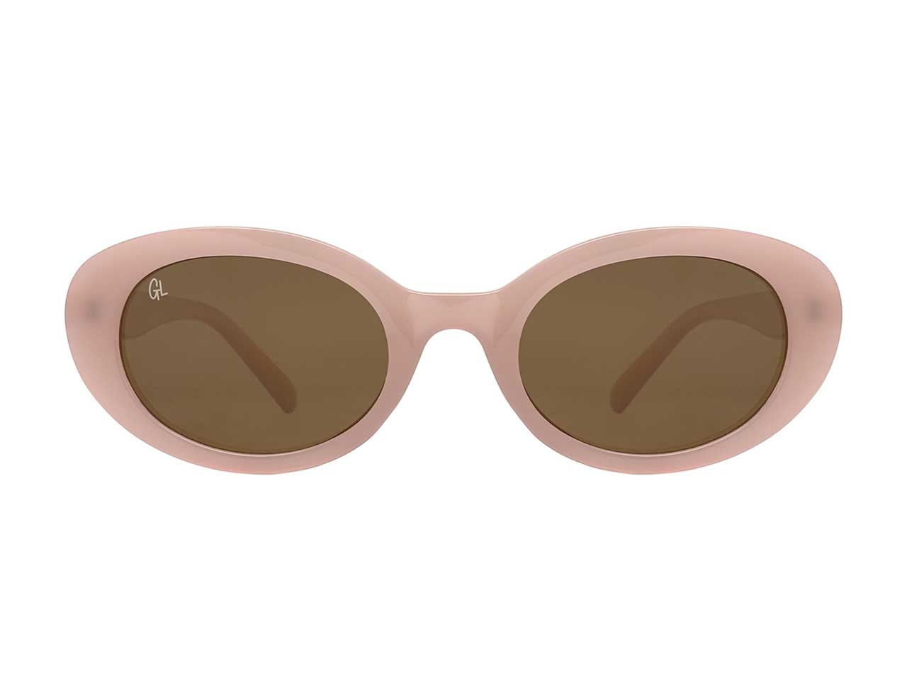 Sunglasses Polarised 'Hepburn' Blush Pink