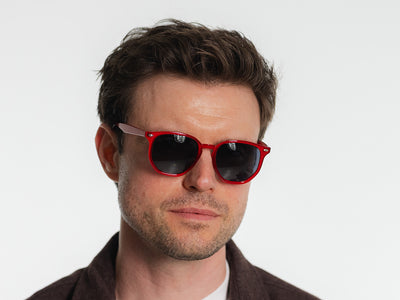 Sunglasses Polarised 'Kai' Red
