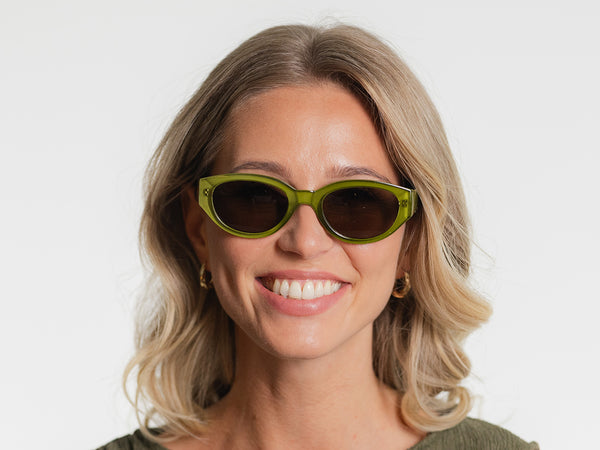 Sunglasses Polarised 'Elle' Olive