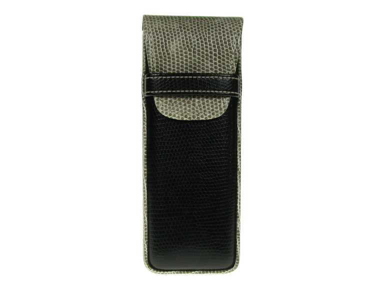 Glasses Case 'Gents Two-Tone' Black/Grey