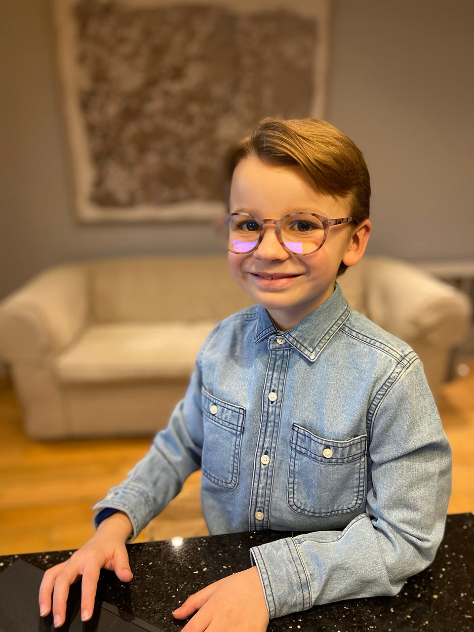 Blue Light Non-Prescription Glasses 'Sydney Kids' Multi