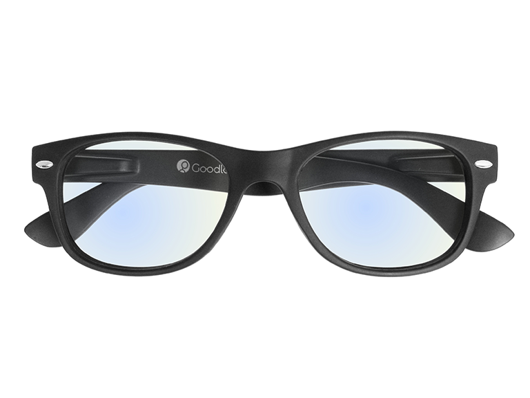 Blue Light Reading Glasses 'Billi' Matt Black