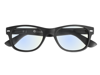 Blue Light Reading Glasses 'Billi' Matt Black