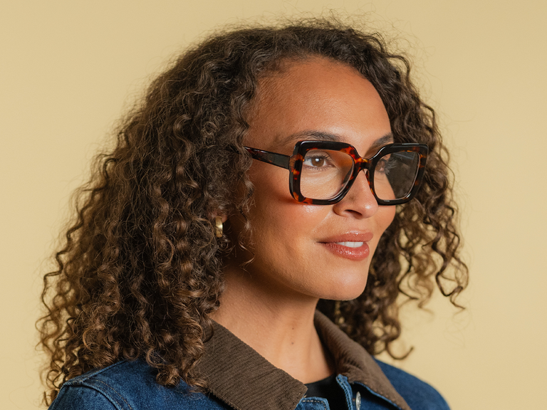 Blue Light Zero Glasses 'Charli' Tortoiseshell