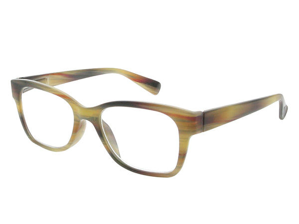 Reading Glasses 'West' Brown Stripe