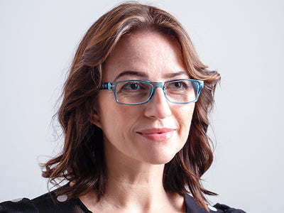 Reading Glasses 'Heidi' Blue
