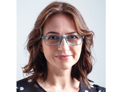 Reading Glasses 'Heidi' Blue
