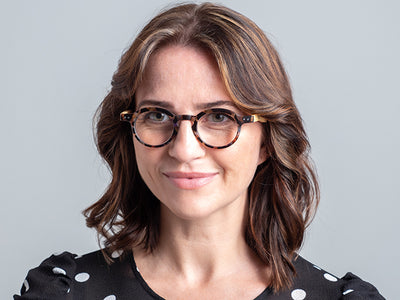 Natural Bamboo Readers 'Clarke' Tortoiseshell