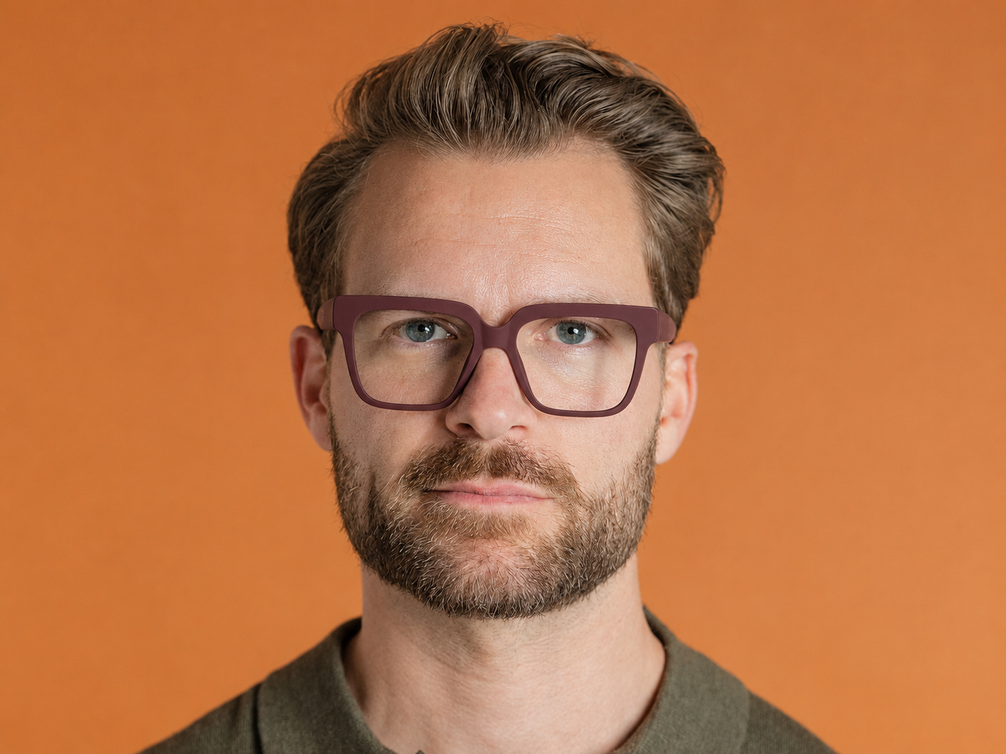 Reading Glasses 'Blake' Burgundy