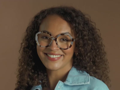 Reading Glasses 'Mila' White Tortoiseshell