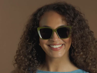 Sunglasses Polarised 'Vivienne' Olive