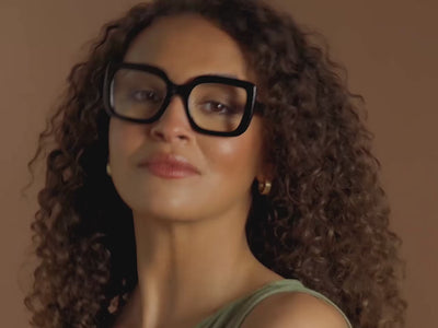 Blue Light Zero Glasses 'Charli' Black