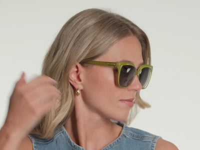 Sunglasses Polarised 'Maddie' Olive