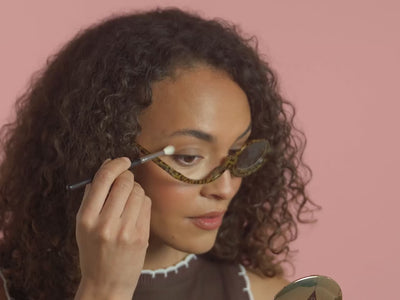 Make-Up Glasses Brown Leopard