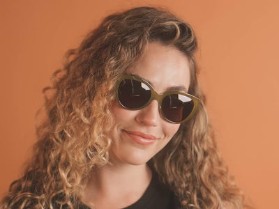 Sunglasses Polarised 'Willow' Green