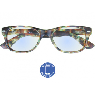 Blue Light Non-Prescription Glasses 'Billi' Multi Tortoiseshell