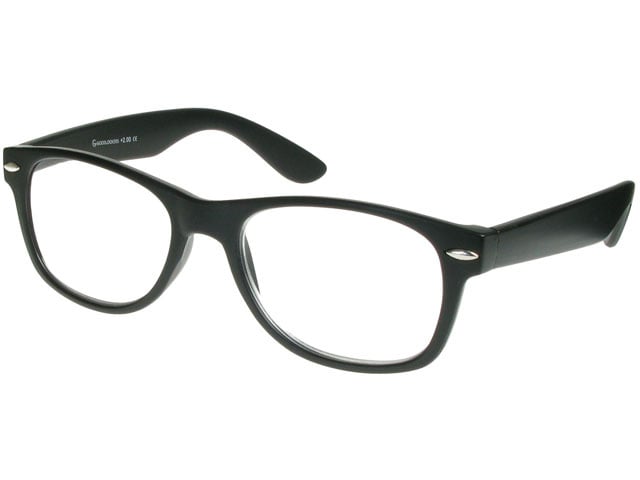 Progressive Reading Glasses 'Billi Multi-Focus' Matt Black