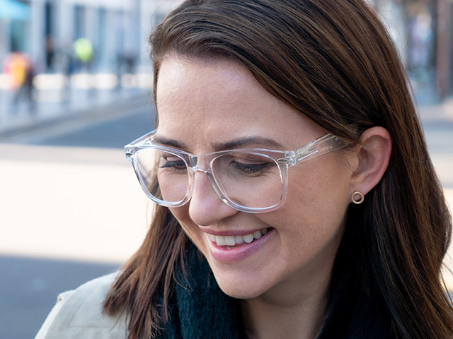 Reading Glasses 'Billi Big' Transparent