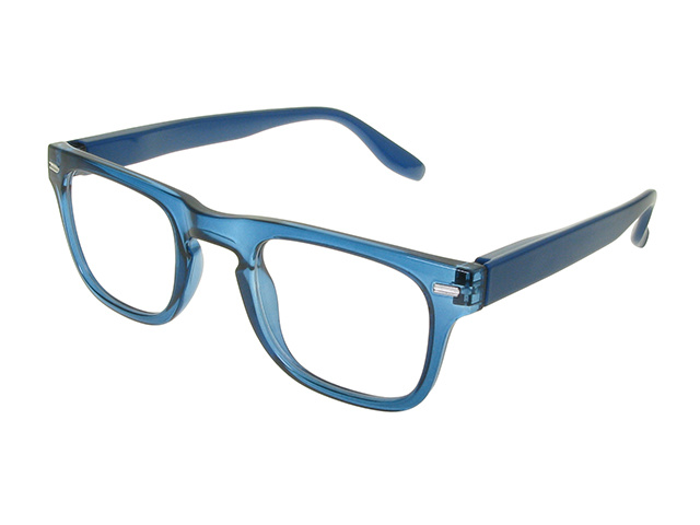 døråbning Skuffelse Syd Reading Glasses 'Kit' Blue - Goodlookers