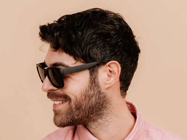 Sunglasses Polarised 'Jonas' Matt Black