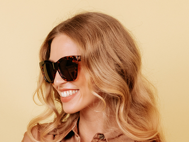 Sunglasses Polarised 'Olsen' Tortoiseshell