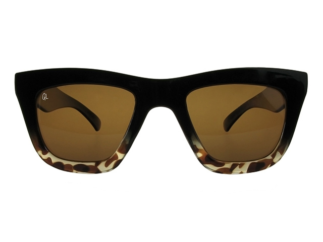 Sunglasses Polarised 'Mabel' Black/Tortoiseshell