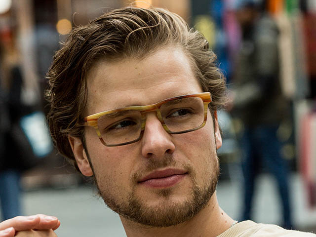 Reading Glasses 'Stockholm' Brown Stripe