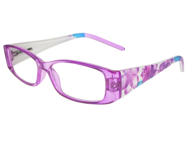 Reading Glasses 'Bloom' Purple