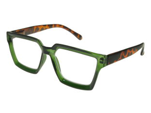 Reading Glasses 'Sterling' Green/Tortoiseshell