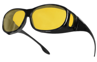 Sunglasses 'Night-Vision Coverspecs' Black