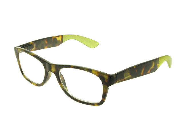 Reading Glasses 'Highgate' Brown/Green