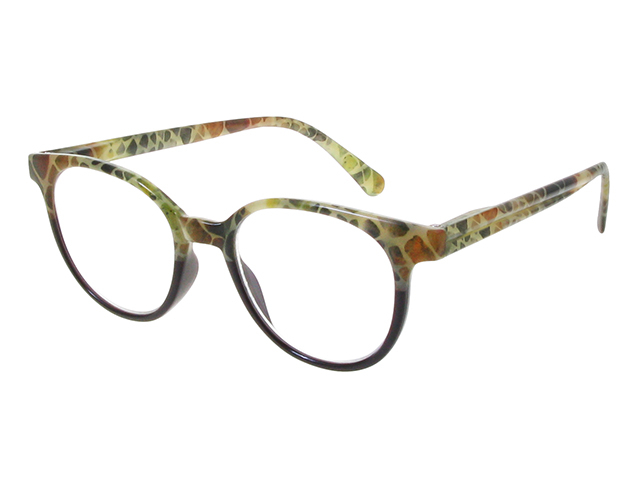 Reading Glasses 'India' Brown