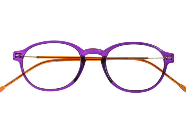 Reading Glasses 'Weekend' Purple/Orange