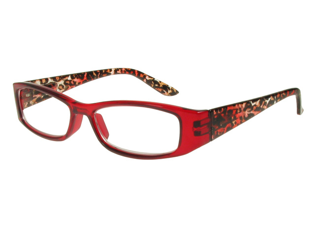 Reading Glasses 'Safari' Red