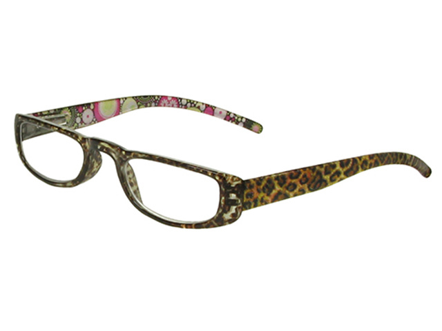 Reading Glasses 'Lexi' Brown Leopard
