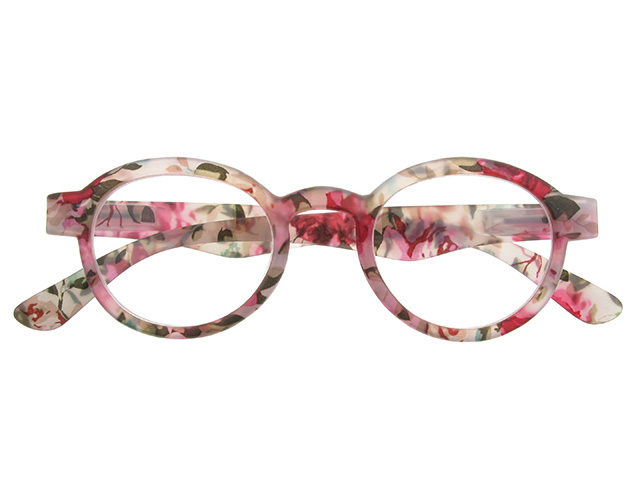 Reading Glasses 'Botanica' Pink Floral