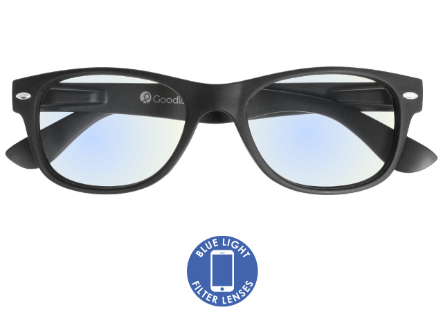 Blue Light Non-Prescription Glasses 'Billi' Matt Black