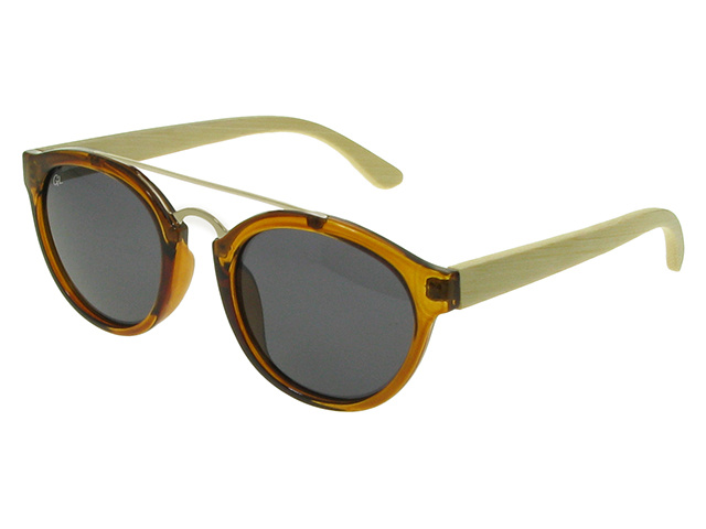Sunglasses Polarised 'Tokyo' Brown/Bamboo