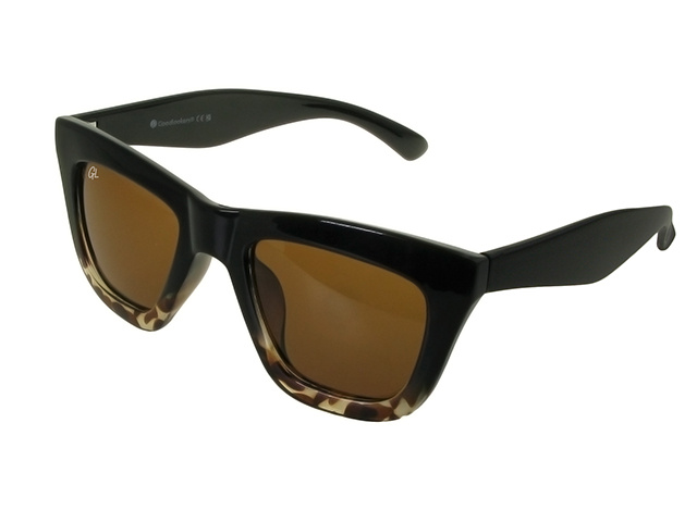 Sunglasses Polarised 'Mabel' Black/Tortoiseshell