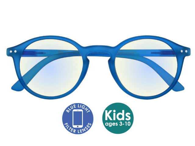 Blue Light Non-Prescription Glasses 'Sydney Kids' Blue