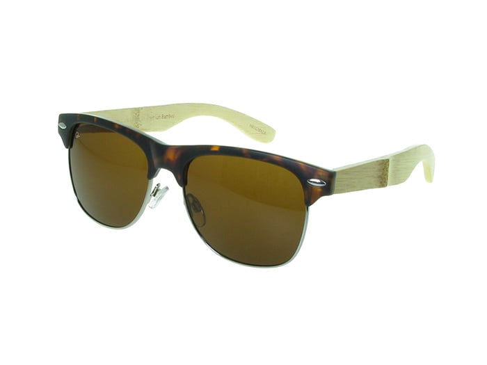 Sunglasses Polarised 'Morgan' Tortoiseshell/Bamboo