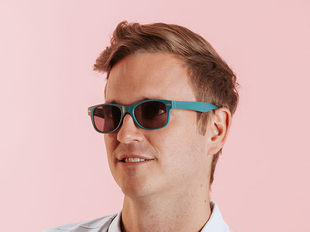 Reading Sunglasses 'Billi' Matt Turquoise