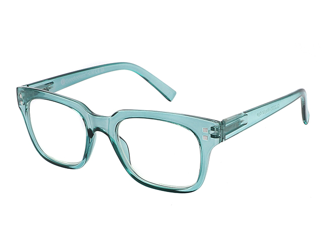 Reading Glasses 'Weybridge' Transparent Blue