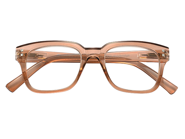 Reading Glasses 'Weybridge' Transparent Brown