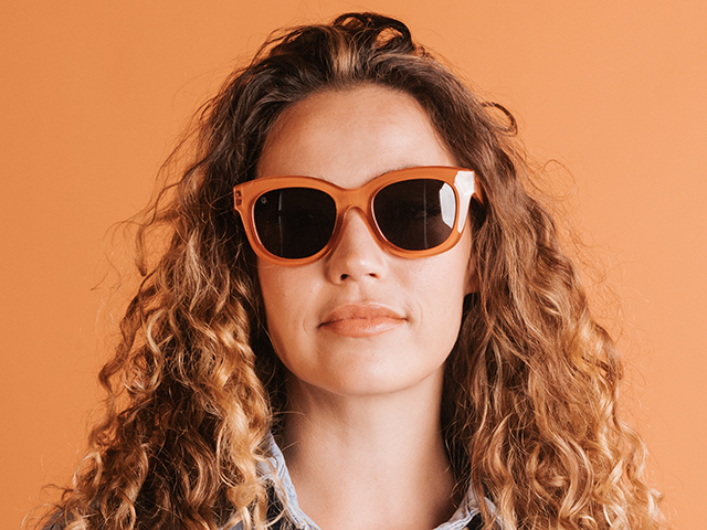 Sunglasses Polarised 'Encore' Muted Orange
