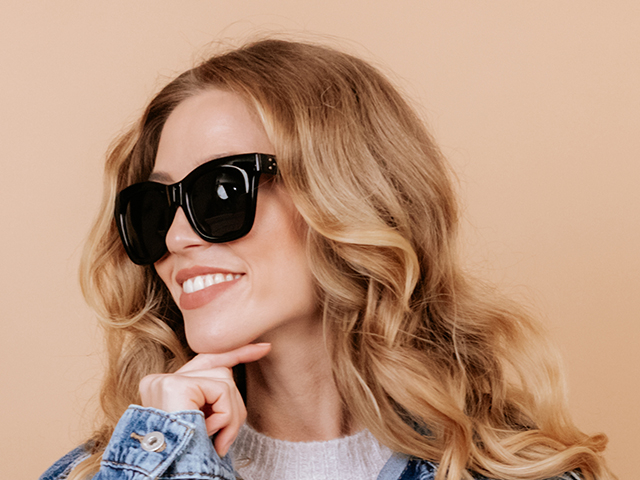 Sunglasses Polarised 'Olsen' Black