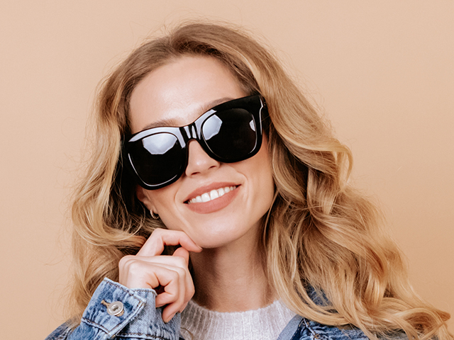 Sunglasses Polarised 'Olsen' Black
