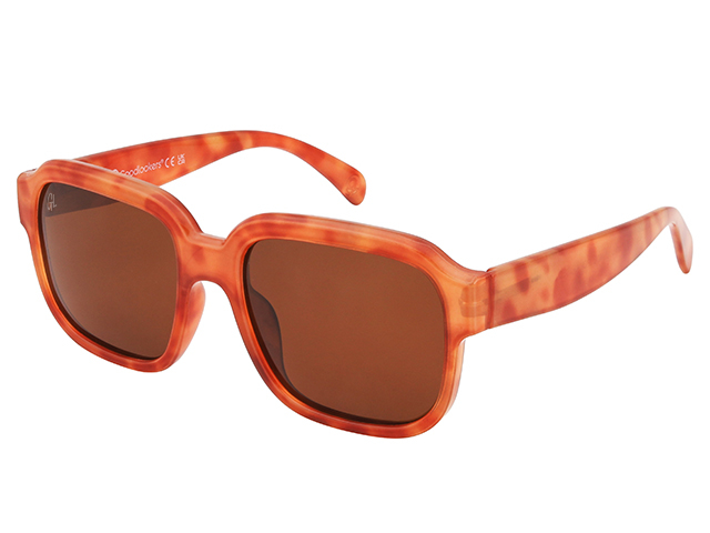 Sunglasses Polarised 'Pedro' Honey Tortoiseshell