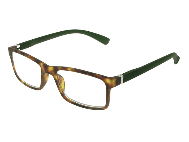 Reading Glasses 'Parker' Tortoiseshell/Dark Green