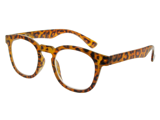 Reading Glasses 'Kitty' Brown Leopard
